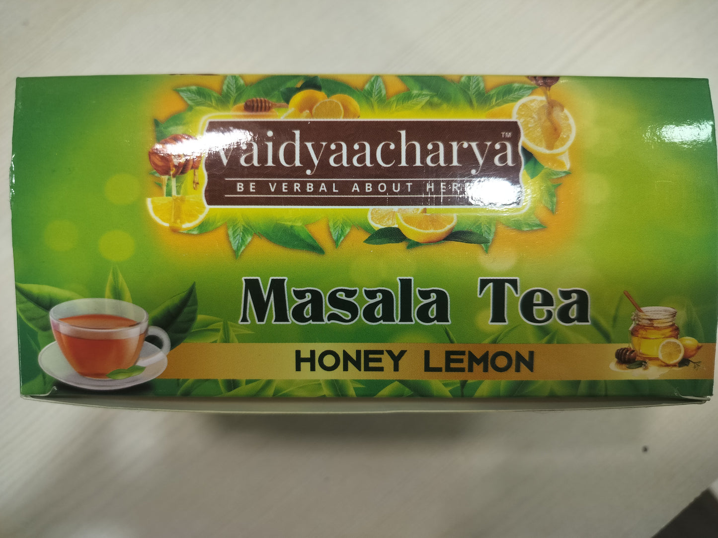 Masala Tea Honey Lemon
