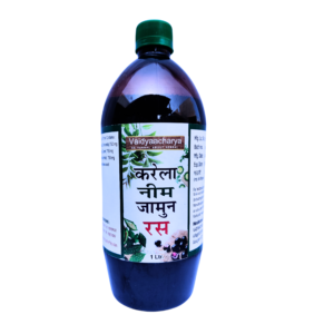 Vaidyaacharya Jamun Neem Karela Juice - 1L